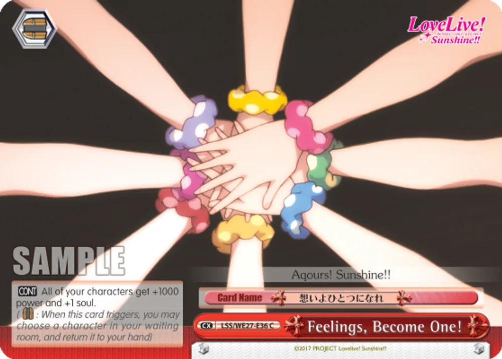 Feelings, Become One!