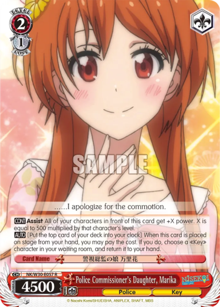 Police Commissioner's Daughter, Marika
