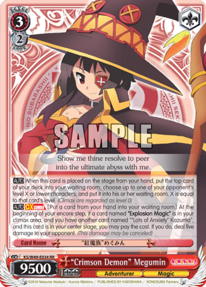 “Crimson Demon” Megumin