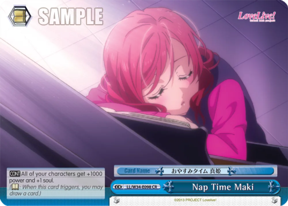Nap Time Maki