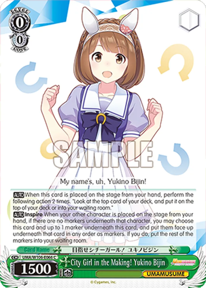 City Girl in the Making! Yukino Bijin