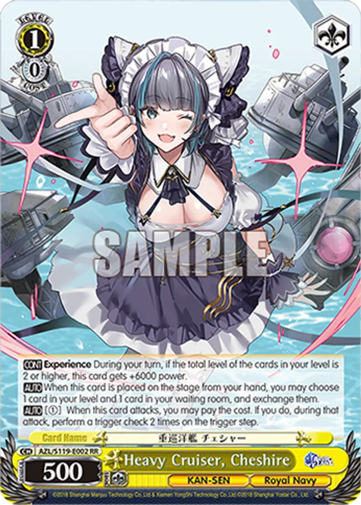 Heavy Cruiser, Cheshire