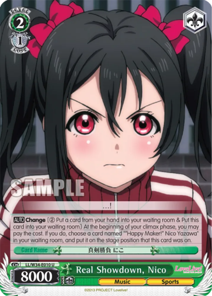 Real?Showdown, Nico