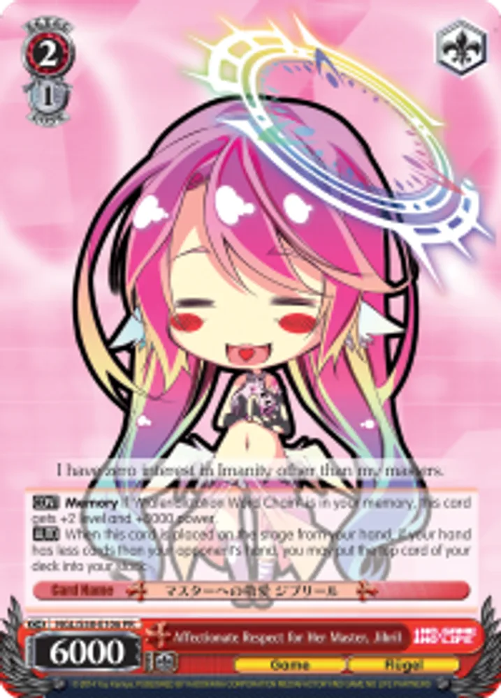 Affectionate Respect for Her Master, Jibril