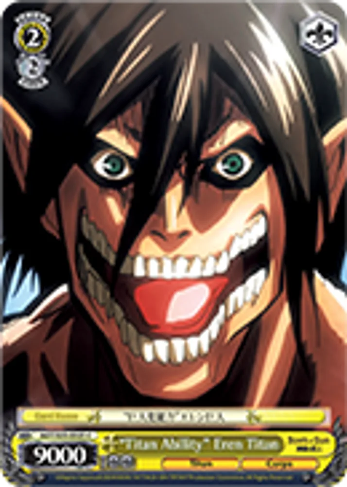 "Titan Ability" Eren Titan