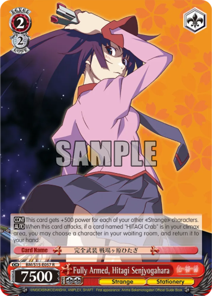 Fully Armed, Hitagi Senjyogahara