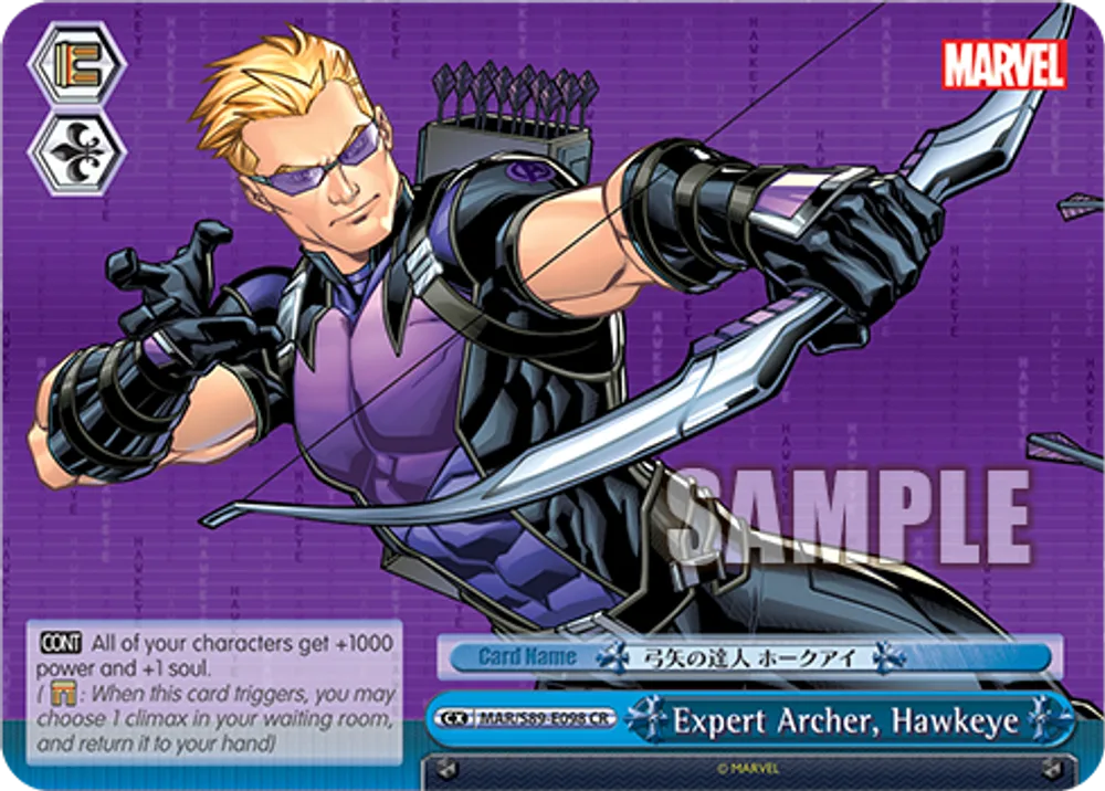 Expert Archer, Hawkeye