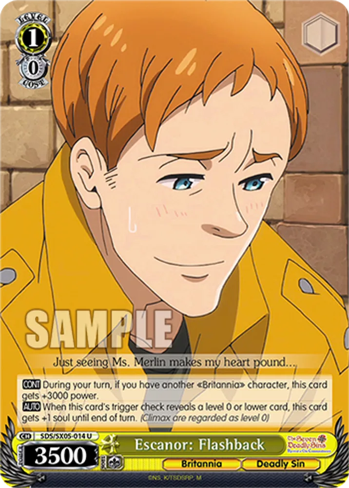 Escanor: Flashback