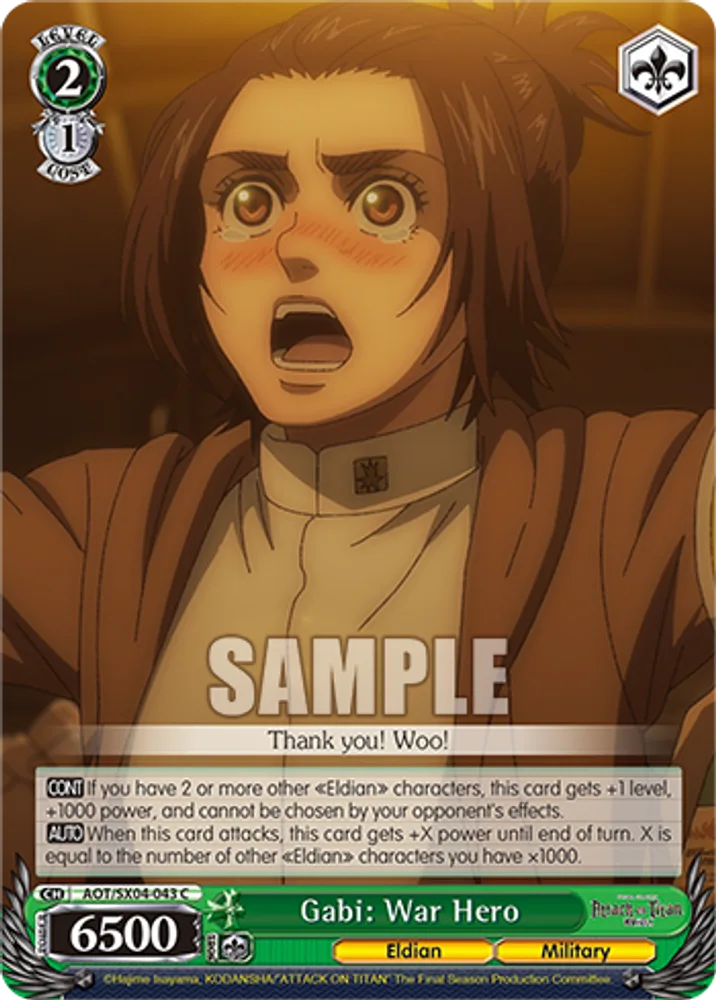 Gabi: War Hero