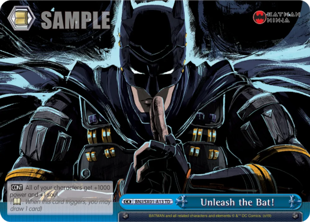 Unleash the Bat!