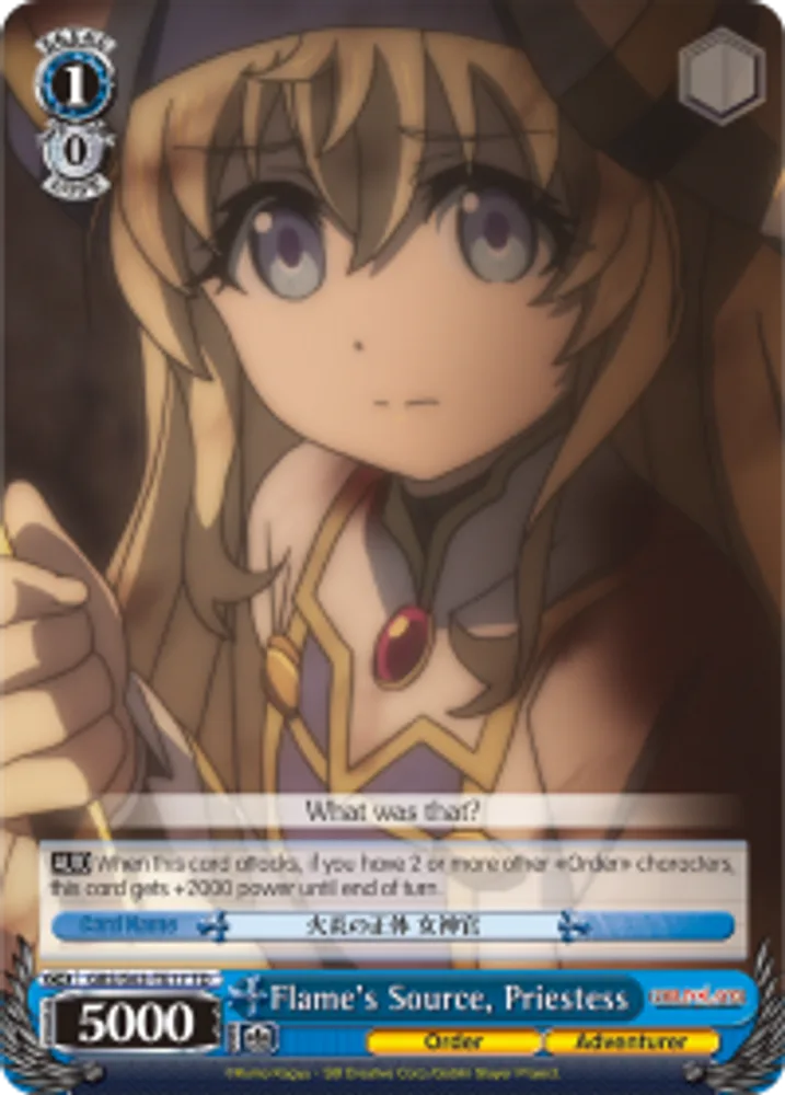 Flame's Source, Priestess