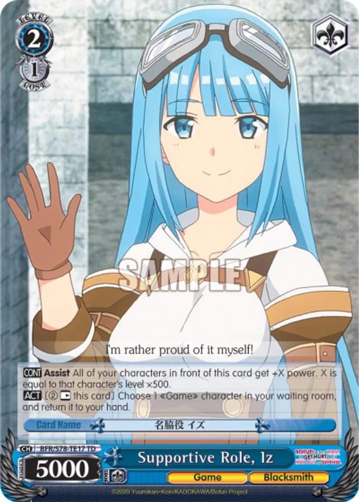 Supportive Role, Iz