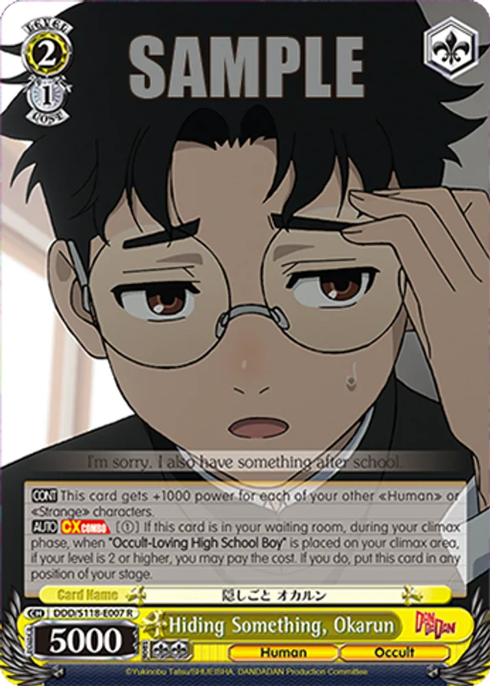 Hiding Something, Okarun