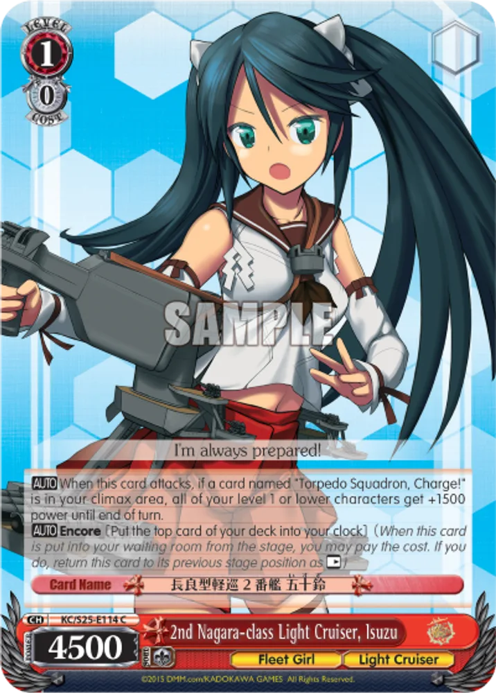 2nd Nagara-class Light Cruiser, Isuzu