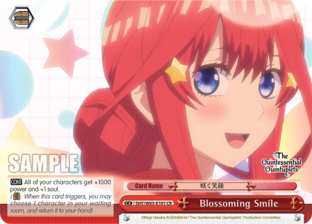 Blossoming Smile