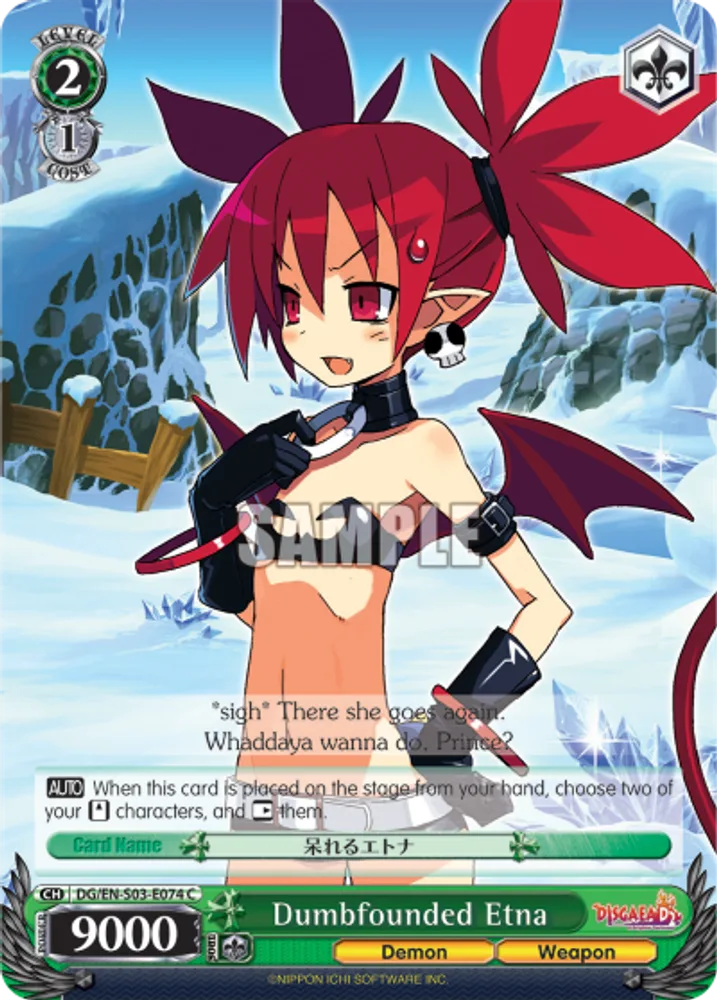 Dumbfounded Etna