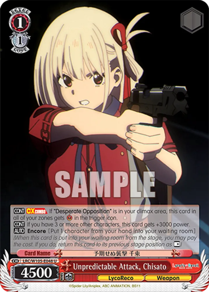 Unpredictable Attack, Chisato