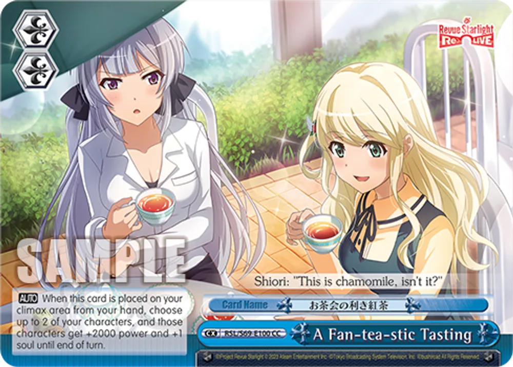 A Fan-tea-stic Tasting