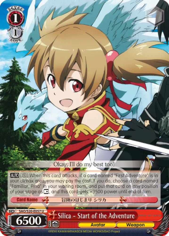 Silica - Start of the Adventure