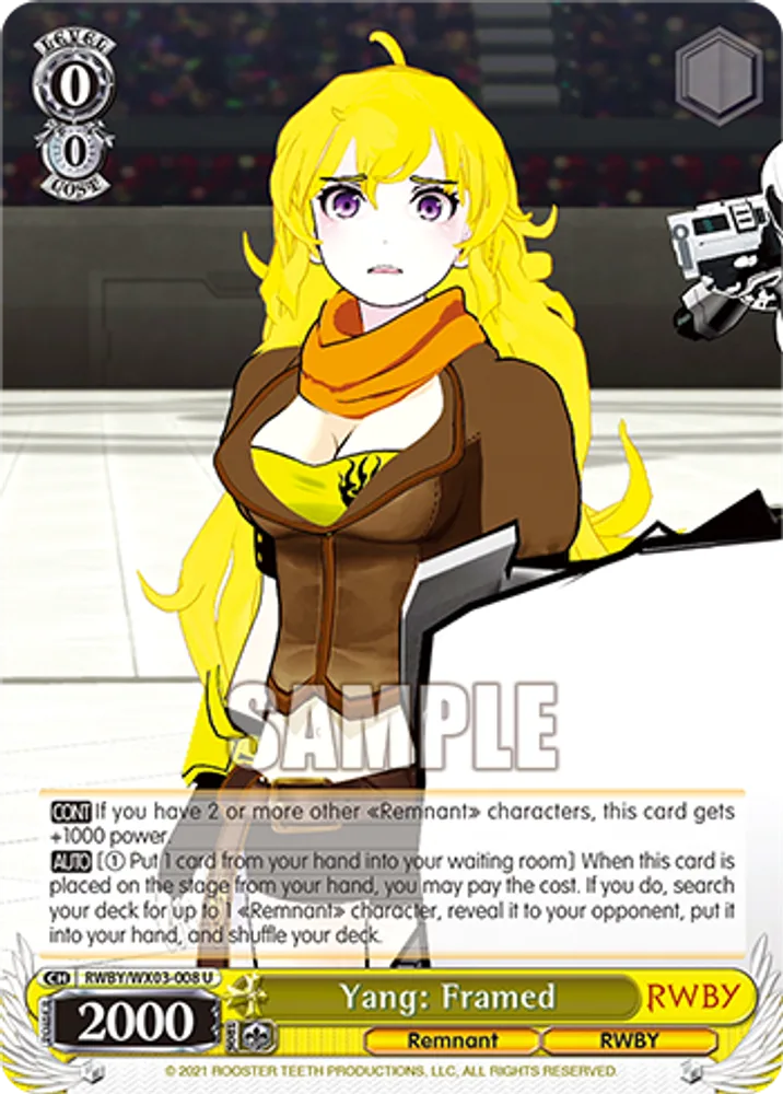 Yang: Framed