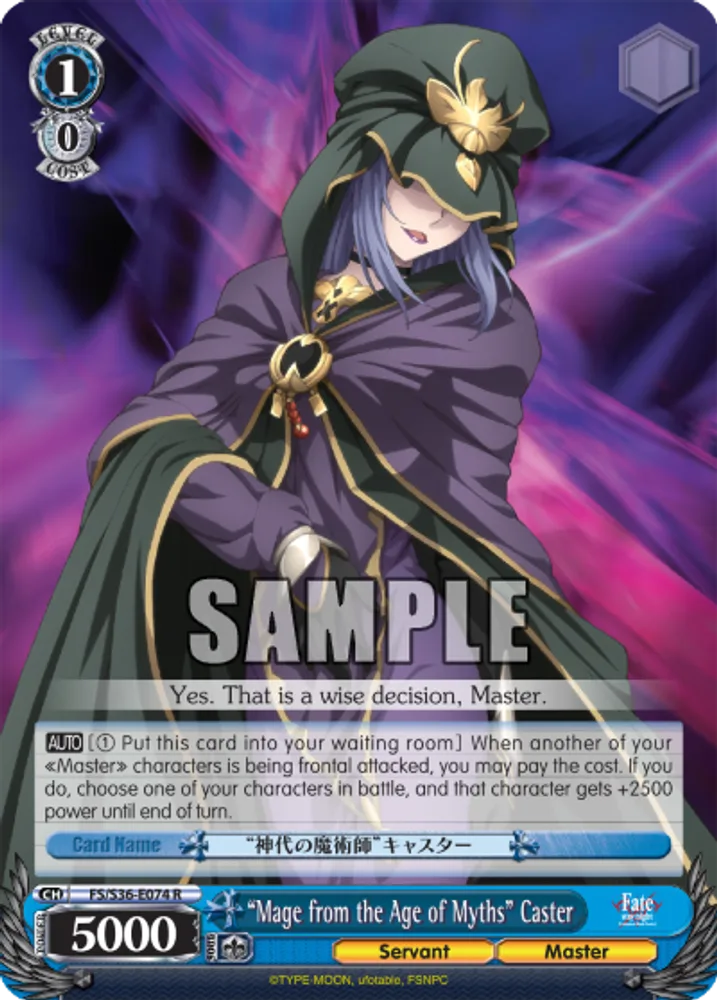 “Mage from the Age of Myths” Caster