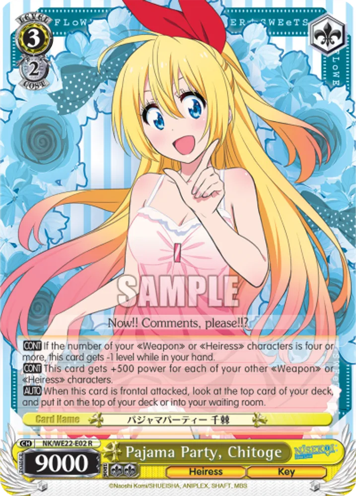 Pajama Party, Chitoge
