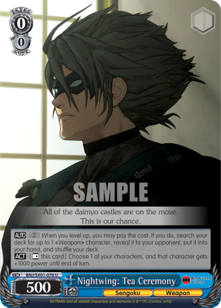 Nightwing: Tea Ceremony