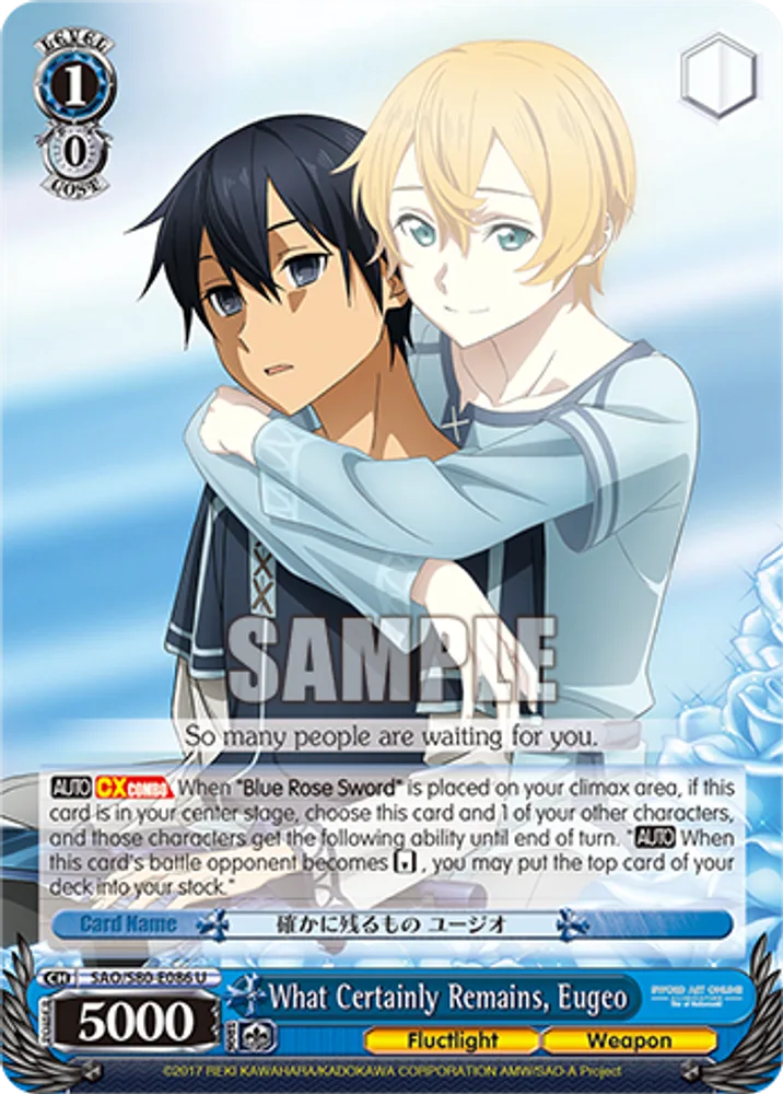 What Certainly Remains, Eugeo