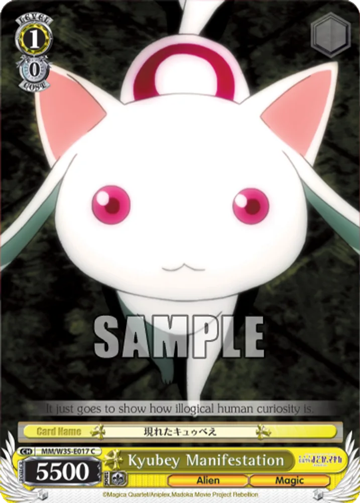 Kyubey Manifestation