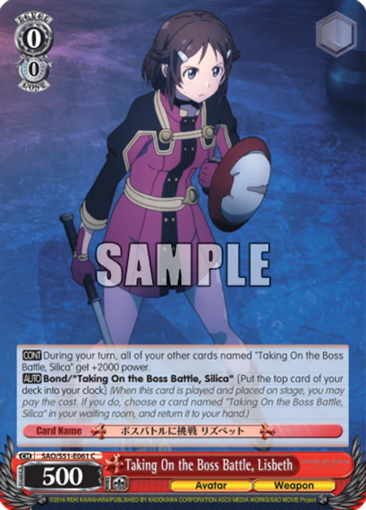 Taking On the Boss Battle, Lisbeth