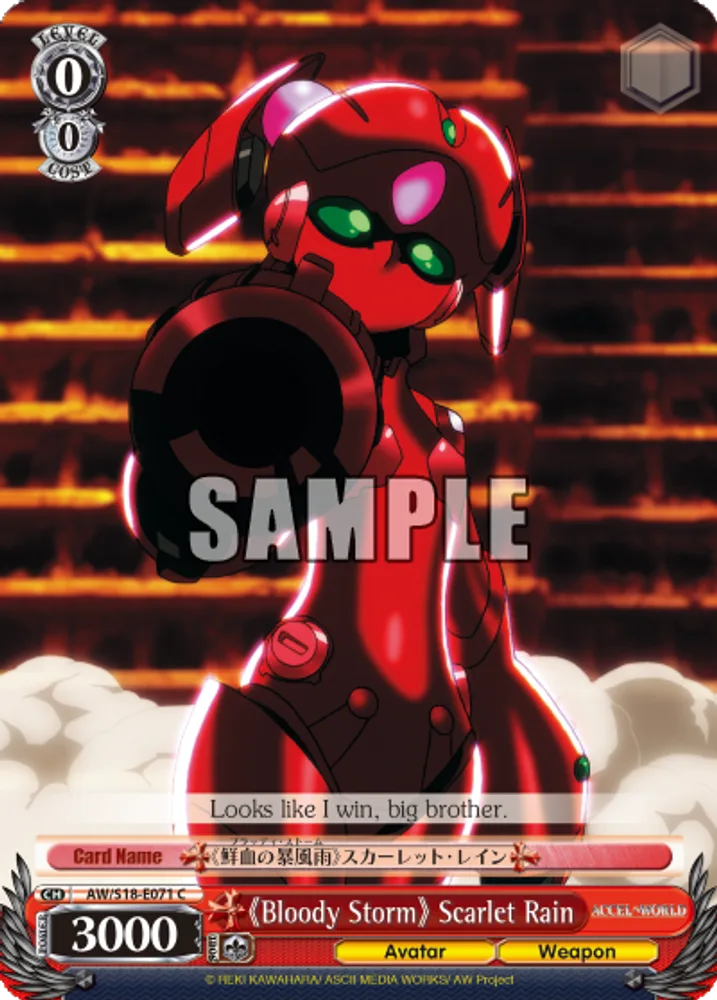 《Bloody Storm》 Scarlet Rain