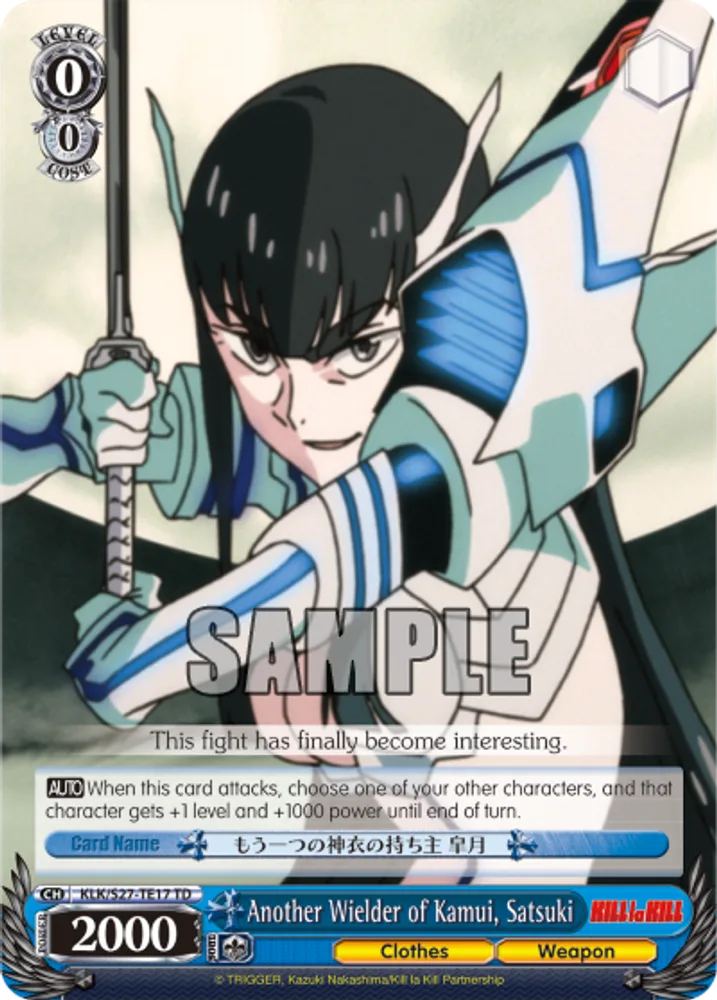 Another Wielder of Kamui, Satsuki