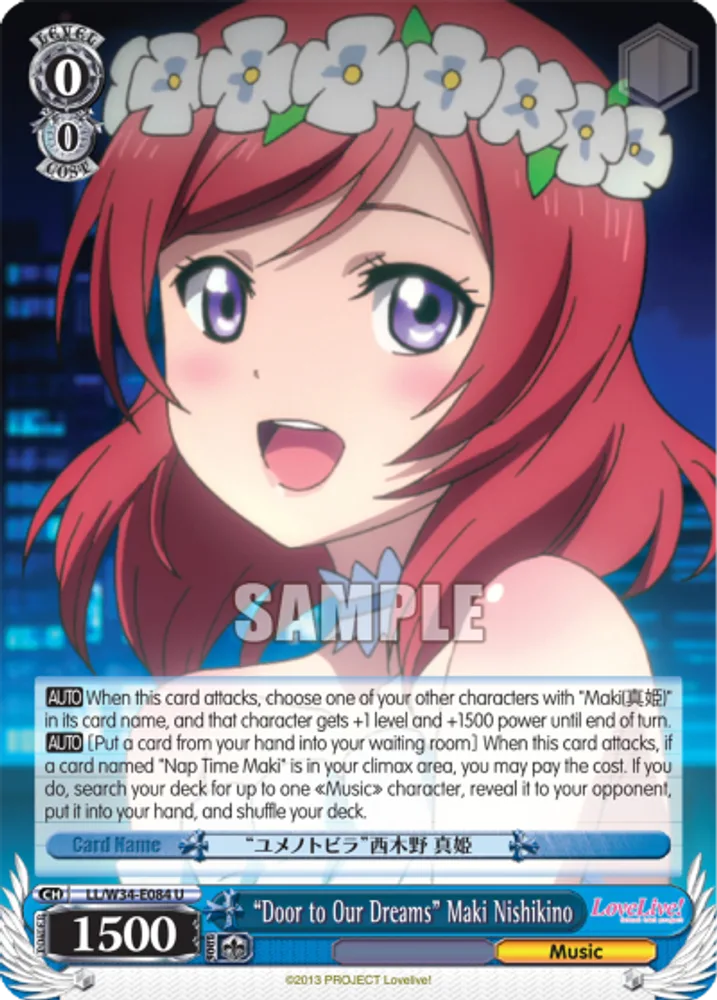 "Door to Our Dreams" Maki Nishikino