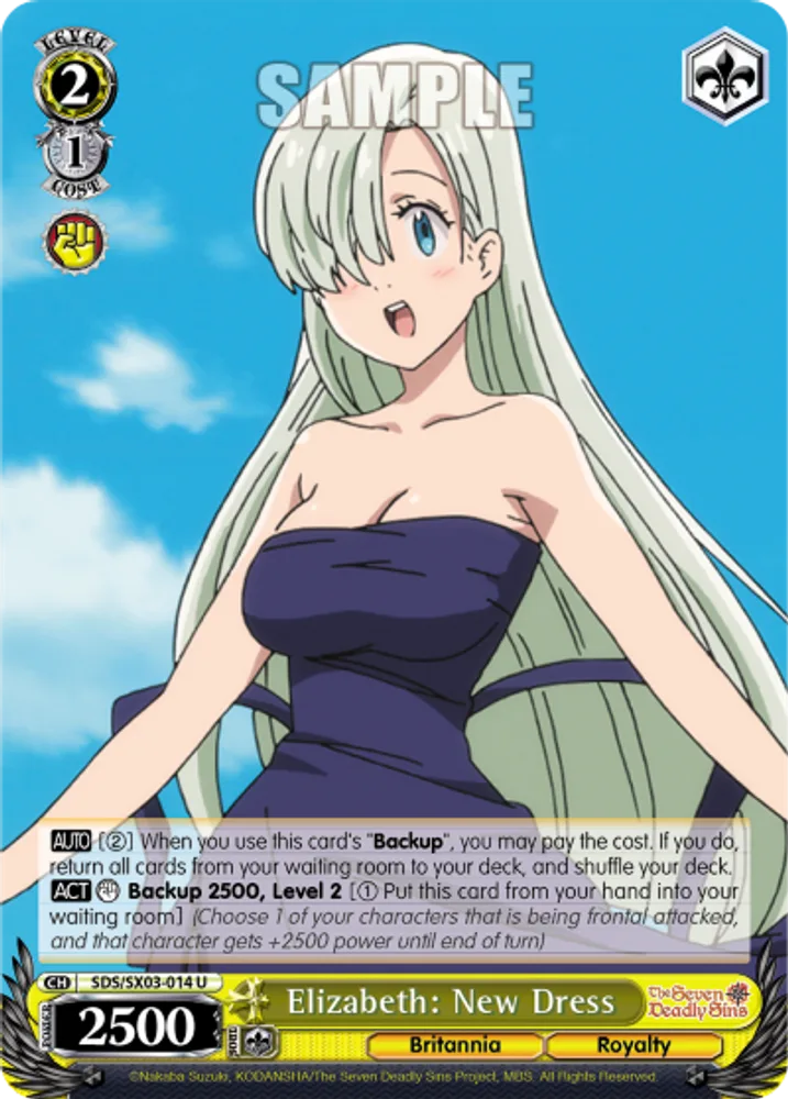 Elizabeth: New Dress