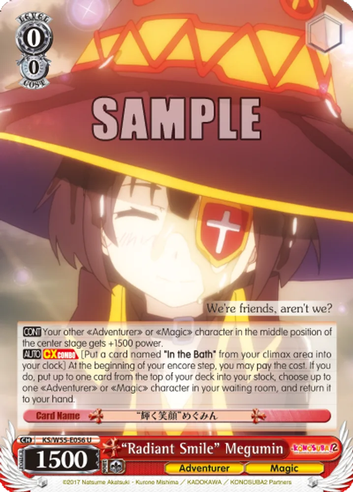 "Radiant Smile" Megumin