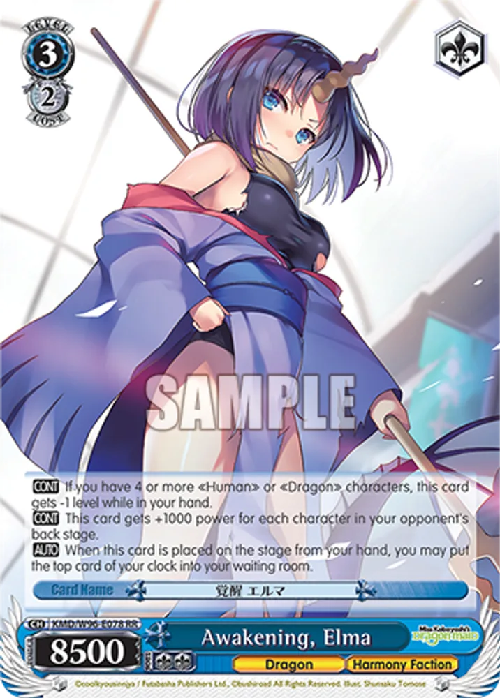 Awakening, Elma