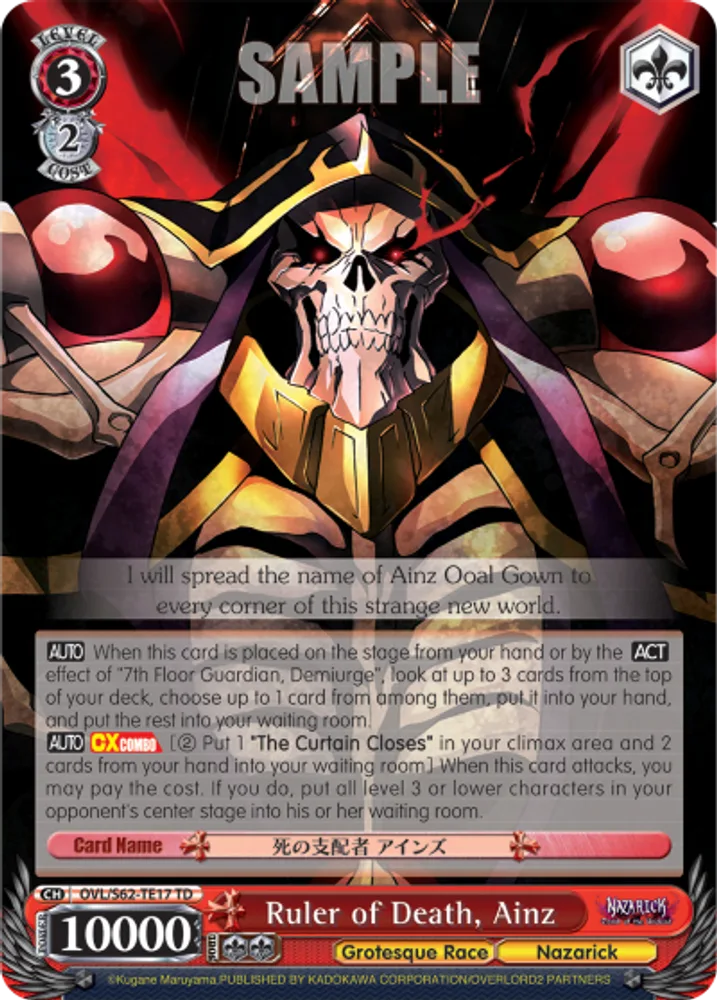 Ruler of Death, Ainz