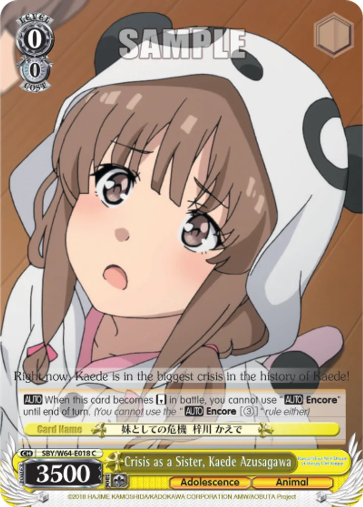 Crisis as a Sister, Kaede Azusagawa