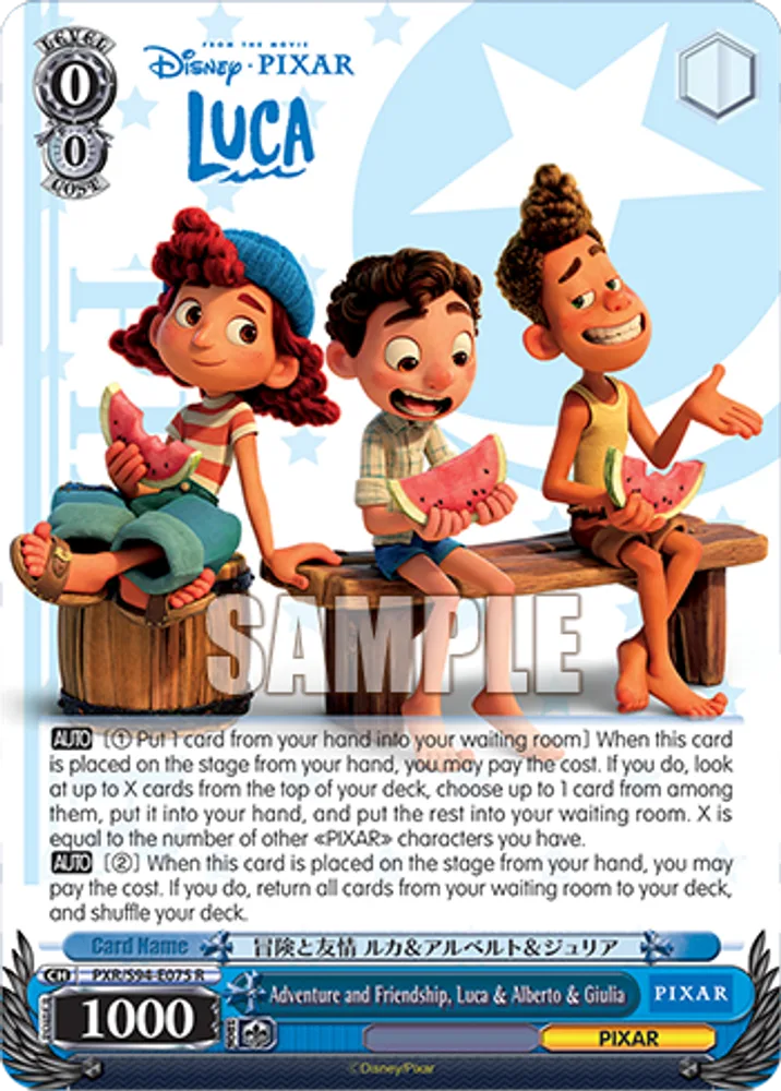 Adventure and Friendship, Luca & Alberto & Giulia