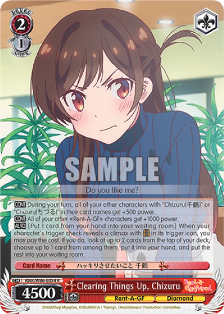 Clearing Things Up, Chizuru