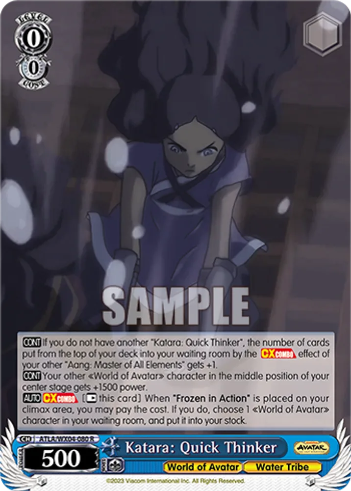 Katara: Quick Thinker