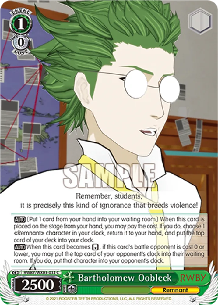 Bartholomew Oobleck