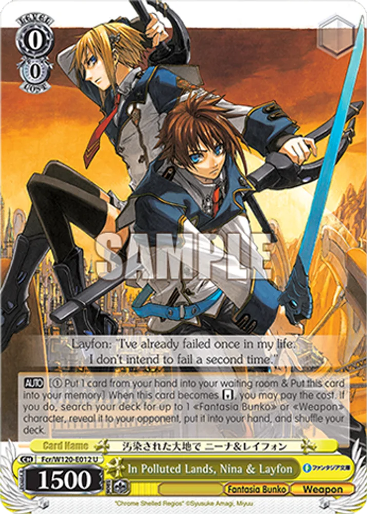 In Polluted Lands, Nina & Layfon