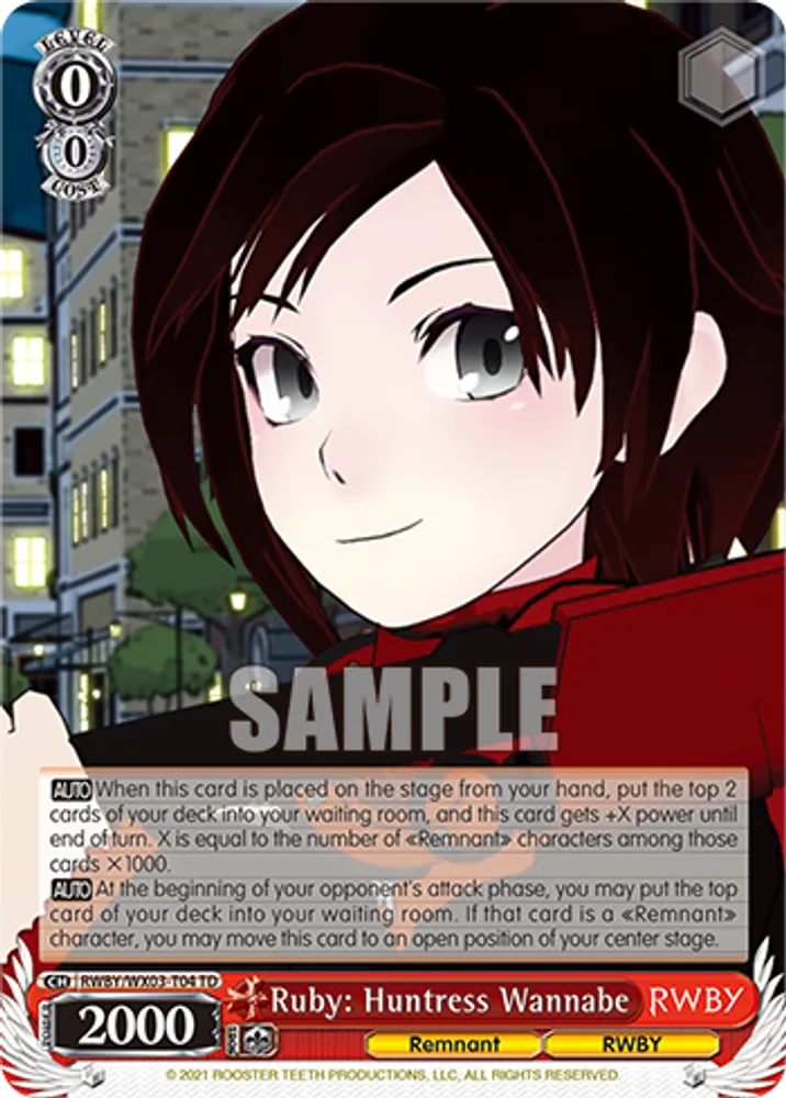 Ruby: Huntress Wannabe