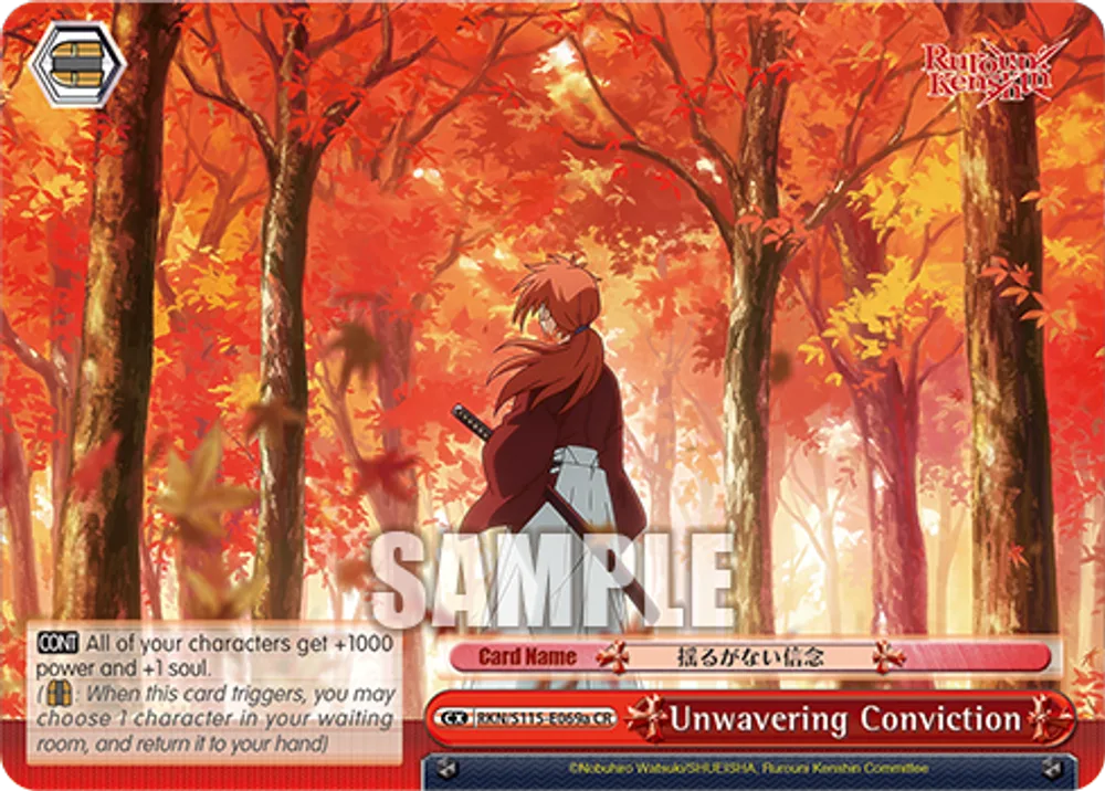 Unwavering Conviction