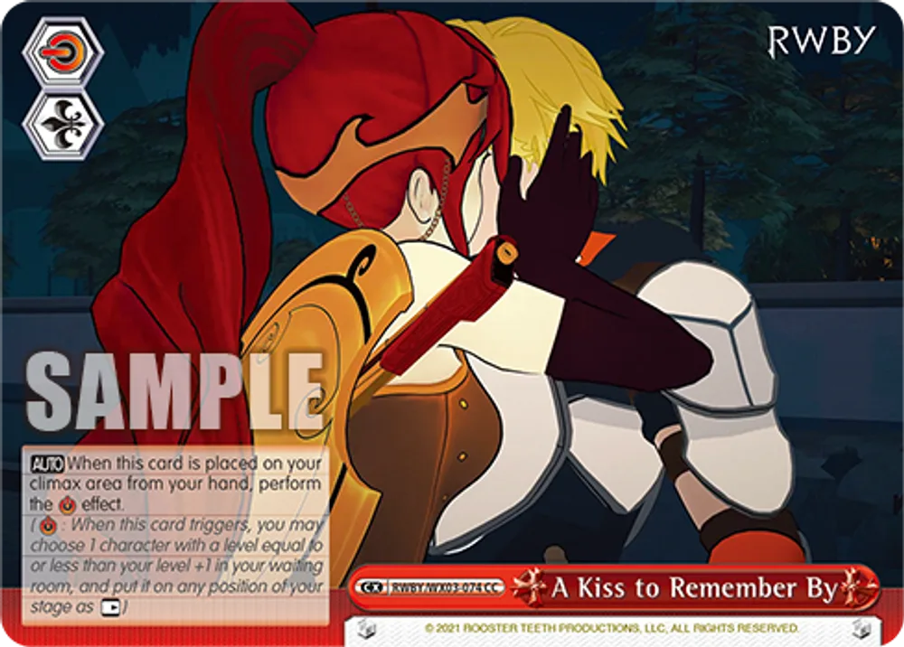 A Kiss to Remember By