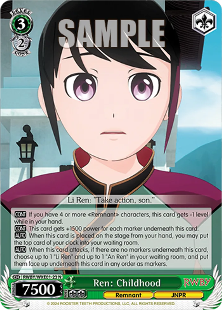 Ren: Childhood