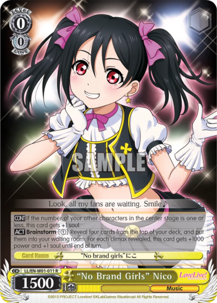 "No Brand Girls" Nico