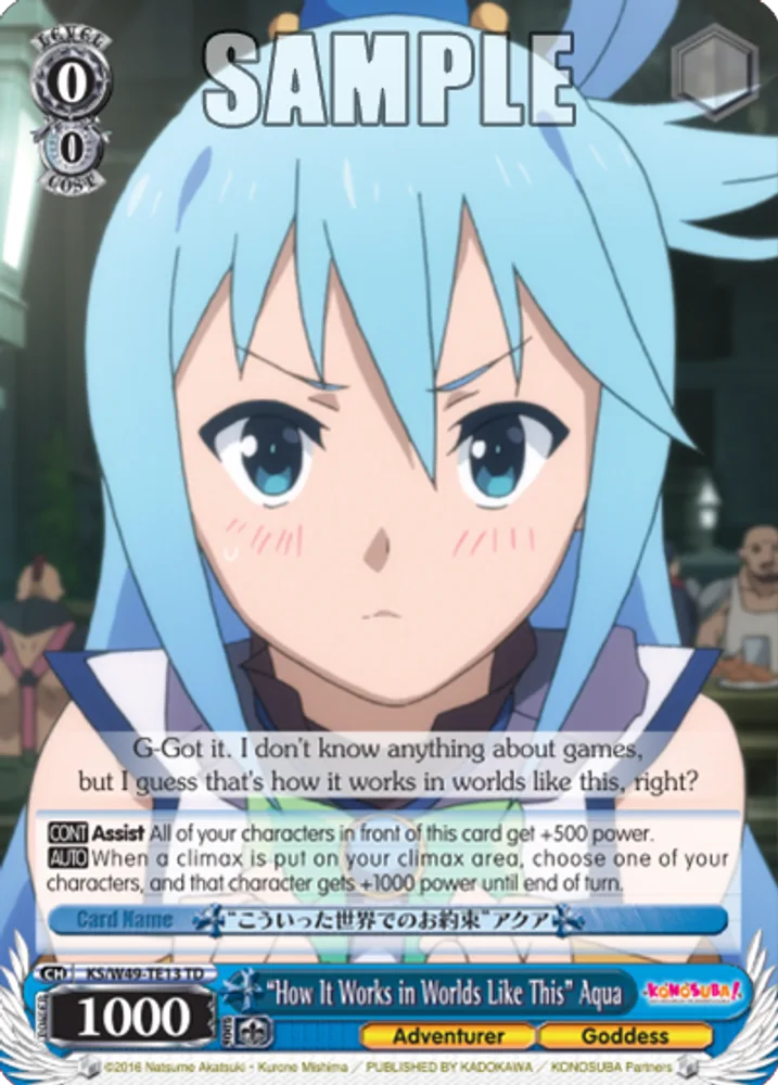 “How It Works in Worlds Like This” Aqua