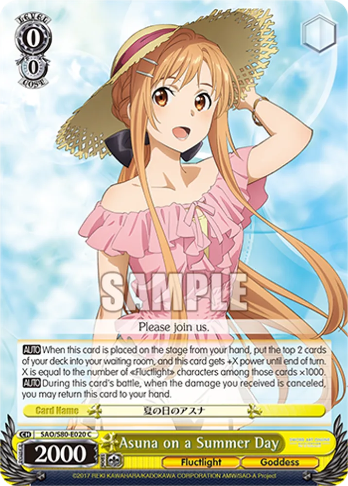 Asuna on a Summer Day
